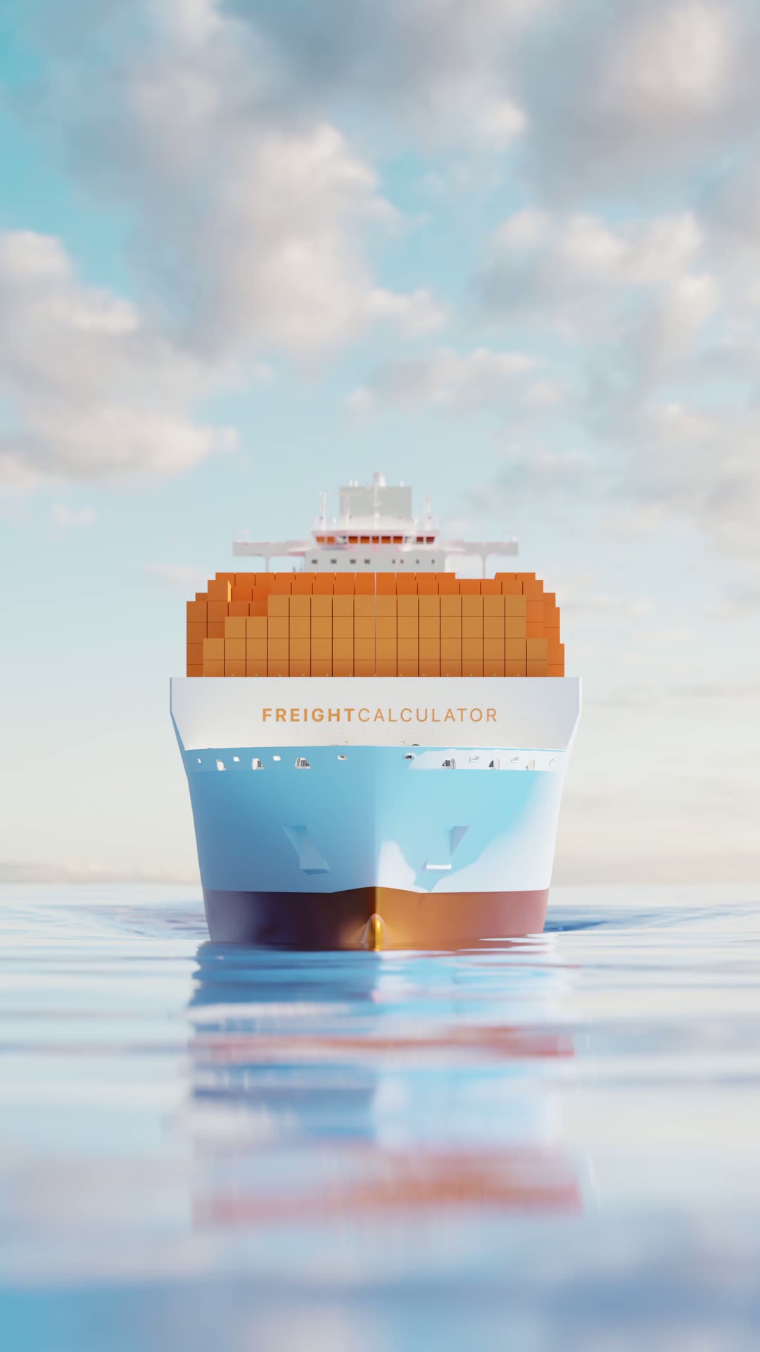 Wordmark in the brand orange