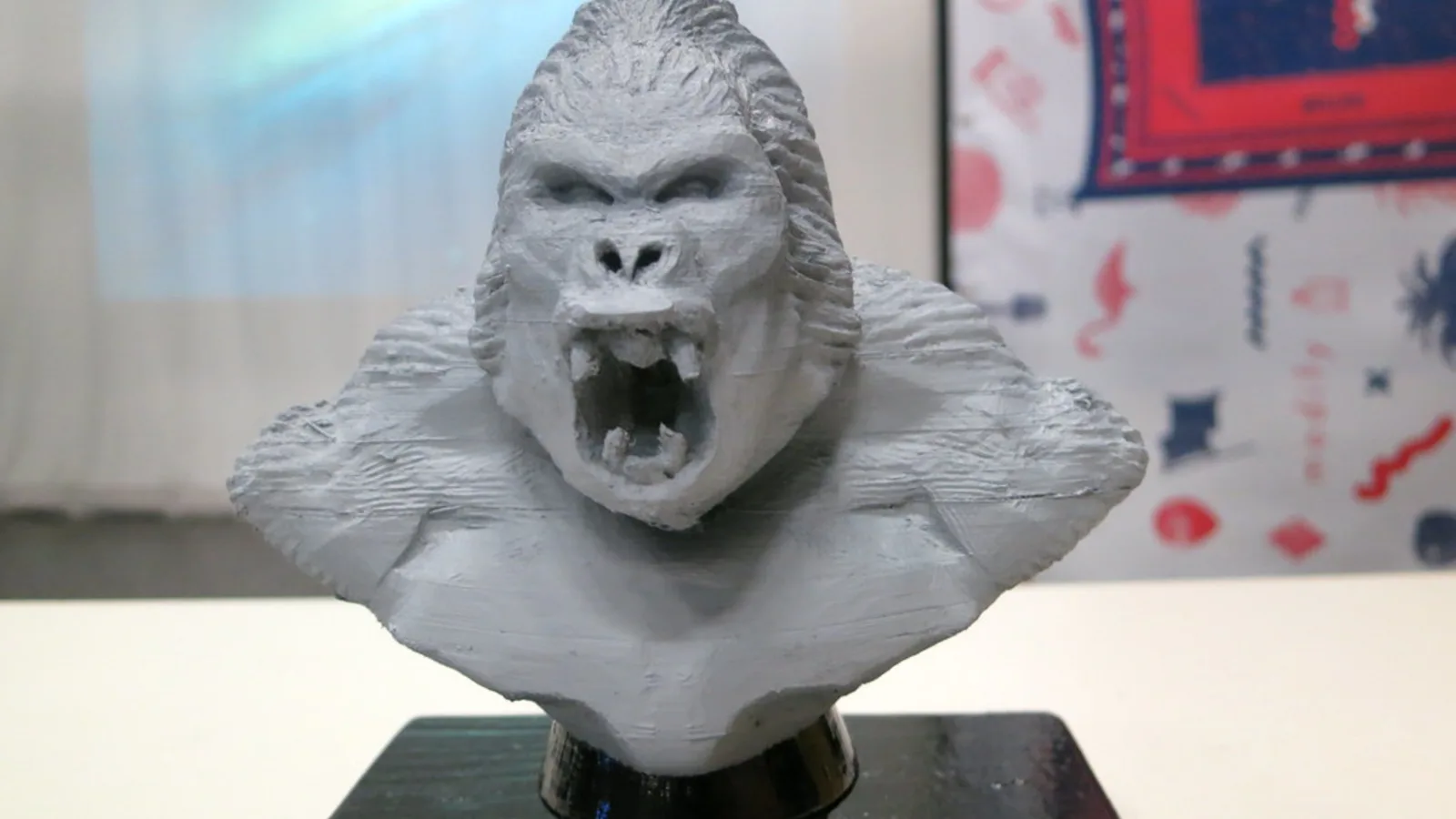 3D printed bust
